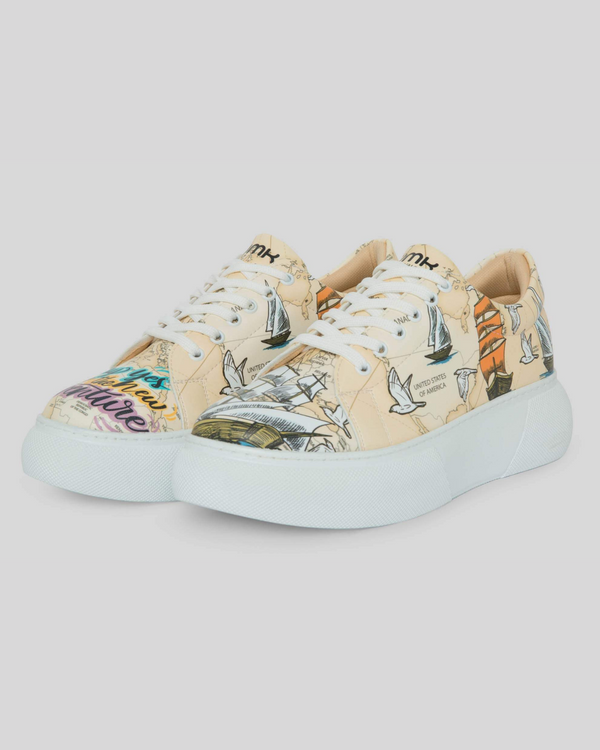 mumka-mujer-Zapatillas Pueblo Mediterráneo