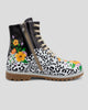 mumka-Calzado-mujer-Botas Animal Print Flowers